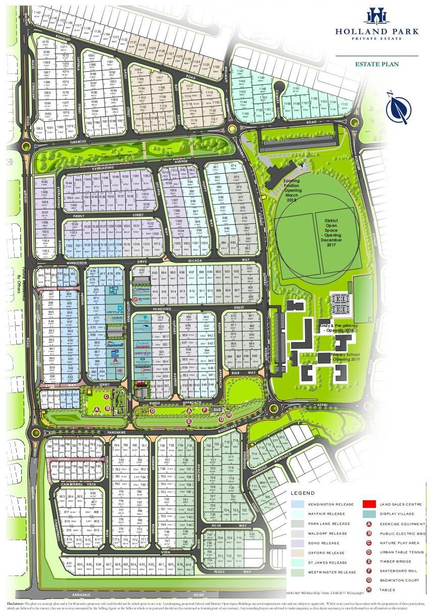 [Land for Sale] Holland Park Estate, Piara Waters OpenLot